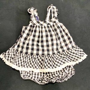 Calvin Klein Black and white summer set